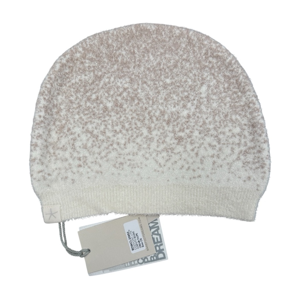 Barefoot Dreams Cozychic Lite Confetti Beanie Cram/Taupe One Size